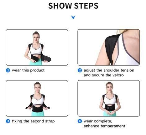 Adjustable back posture corrector slouching relief belt for men and women from Sharattn Kolkata India