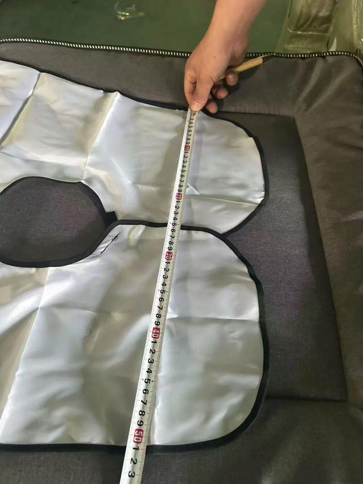 Sharattn white beard shaving apron bib for men with suction cups hair catcher for bathroom sink grooming India