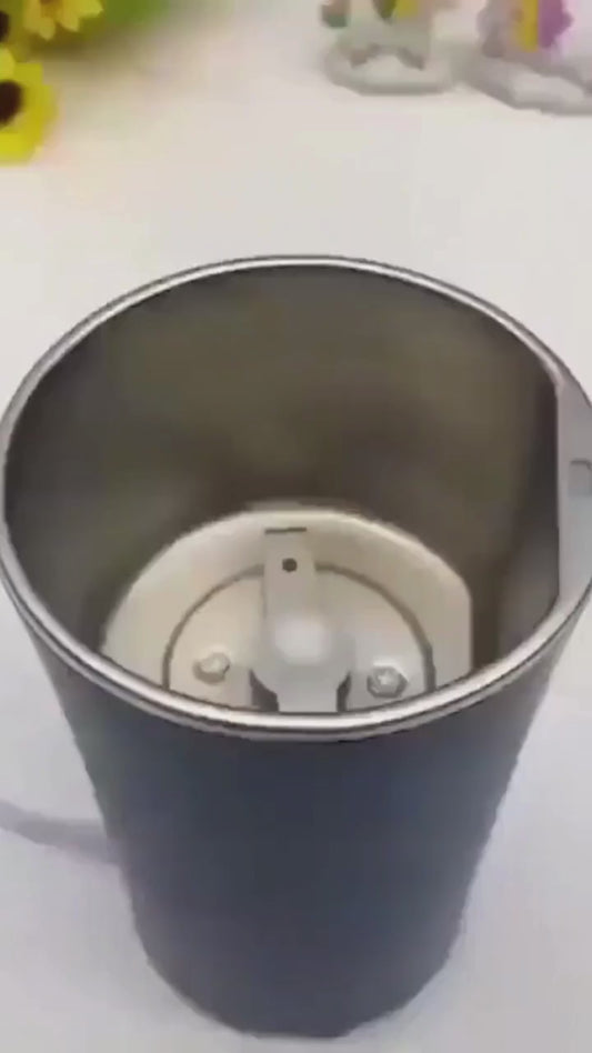 Sharattn electric spice and coffee grinder machine blue stainless steel blade for dry masala and nuts kitchen India