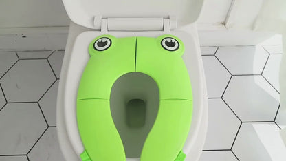 Sharattn™ Portable Toddler Travel Potty Seat – Foldable & Hygienic Toilet Cover